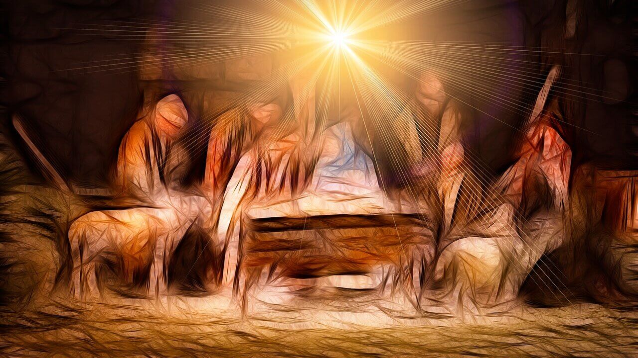 birth of Christ nativity scene